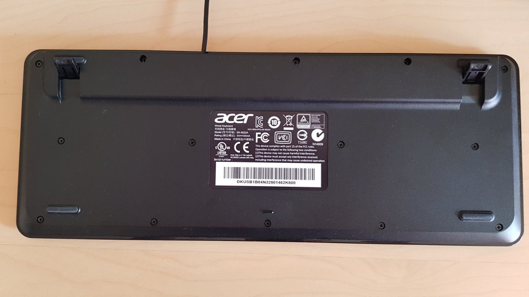 Acer Tastiere: ACER Tastatur & Scroll Mouse – Usato da Altdorf UR venduto da DaVinci_159 1