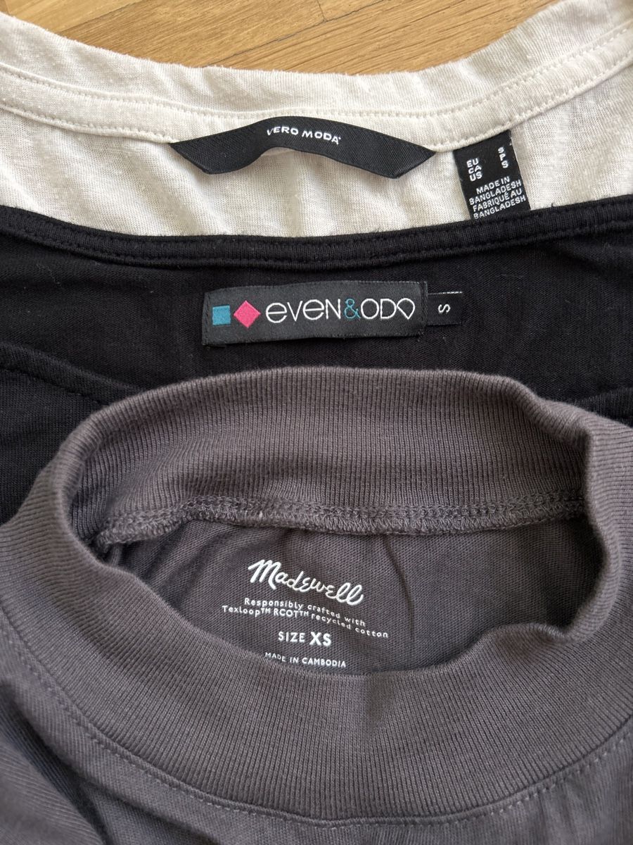 Lotti di vestiti: Kleiderpaket 3 T-shirts – Usato da Winterthur venduto da turmalina15 1