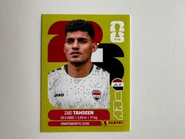 Panini Sammelkarte Zaid Tahseen FIFA World Cup 2026 IRQ 7