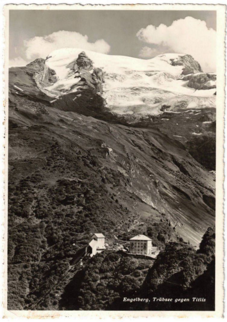Cartoline postali: Engelberg - Luftseilbahn Gerschnialp--Trübsee – Usato da Binningen venduto da Mountainrider