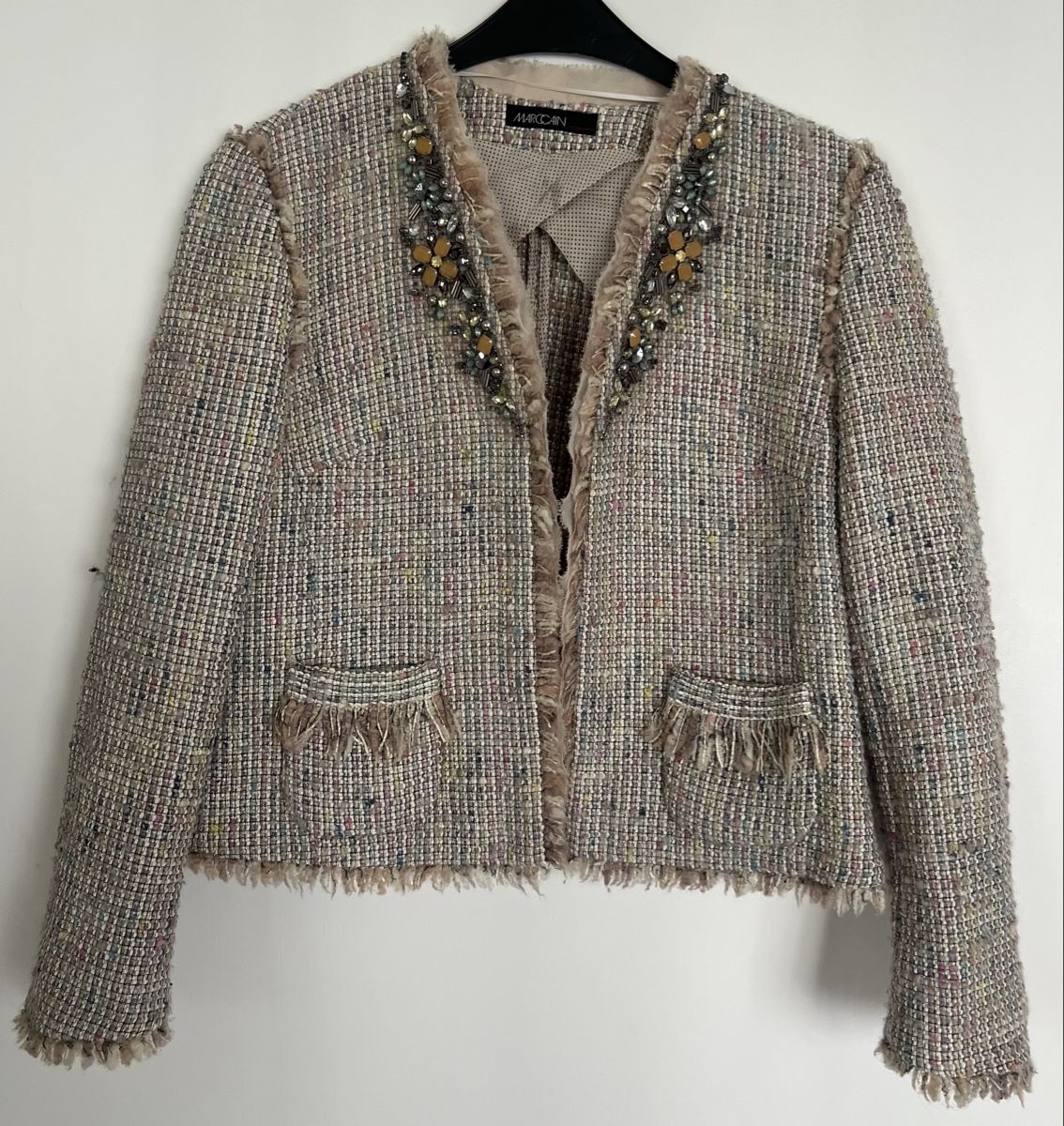 Marc Cain Vestes: MarcCain Tweed Jacke, Grösse N3 – D'occasion à Uster par Family_Boutique