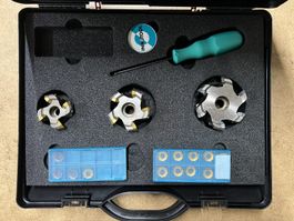 Fräsersatz mit Wendeplatten