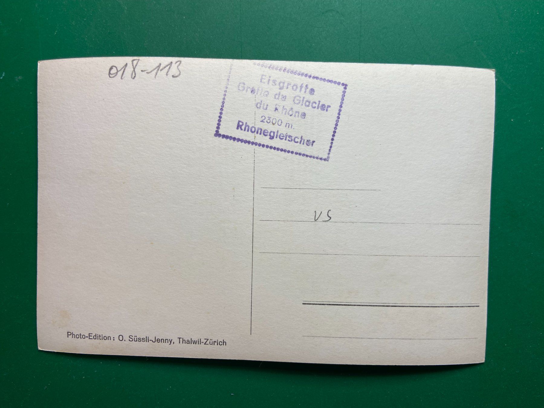 Cartes postales: Rhonegletscher - Eisgrotte – D'occasion à Steg VS par danwer74 1