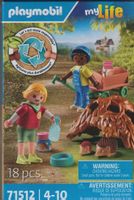 PLAYMOBIL  MY LIFE 71512 BAMBINI CON FAMIGLIA DI RICCI new