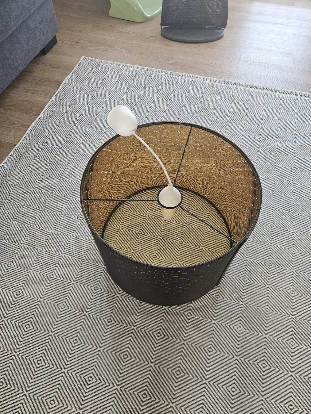 Ikea Lampadari & plafoniere: Ikea NYMÖ Lampenschirm schwarz  – Usato da Watt venduto da andrepat 2