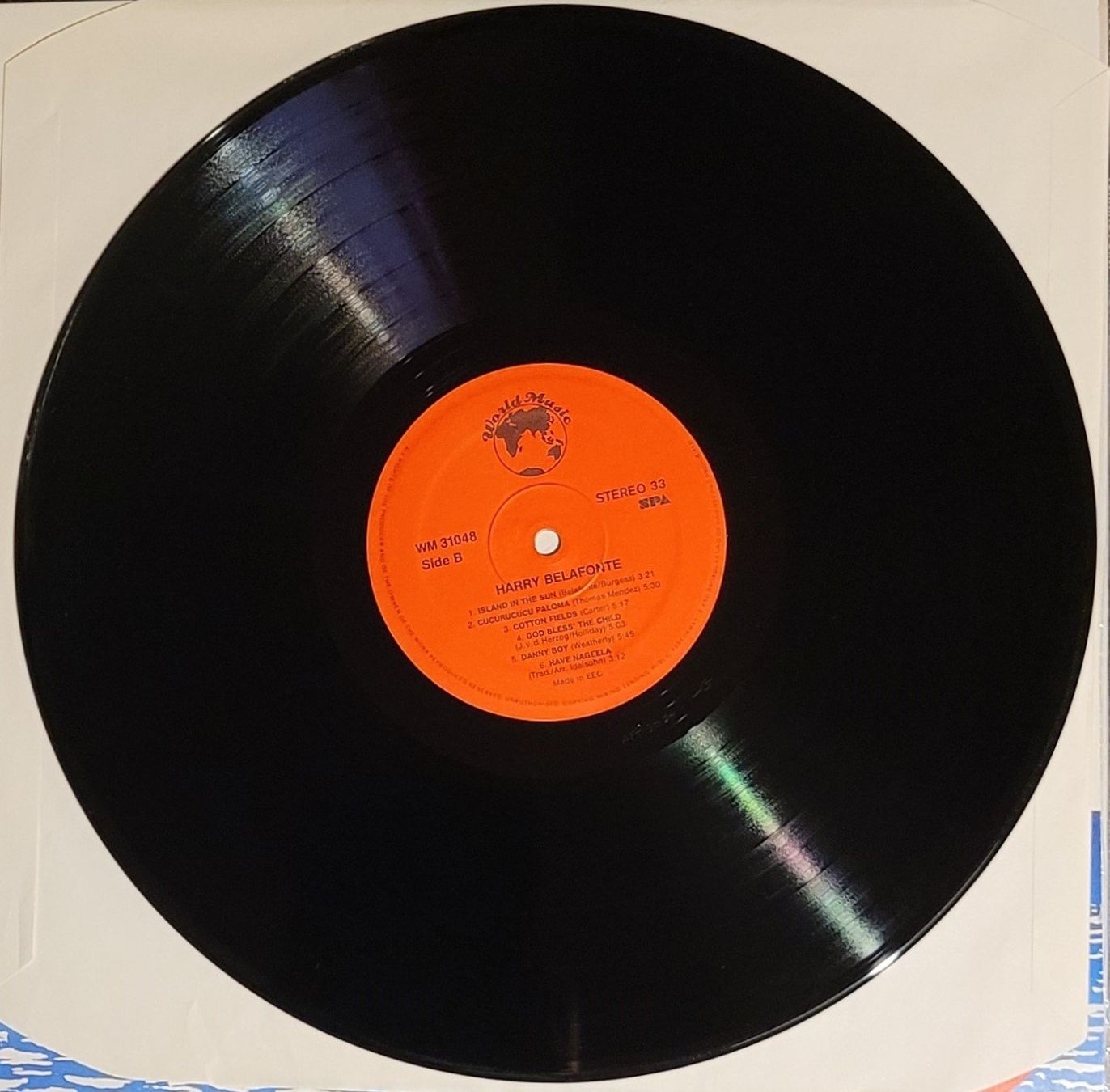 Dischi in vinile: Harry Belafonte  _ 1987 – Usato da Zürich venduto da Avd 2