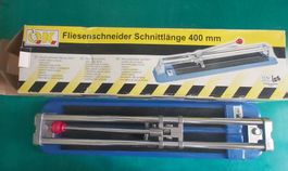 OK Fliesenschneider, Schnittlänge 400mm, Zustand neu!