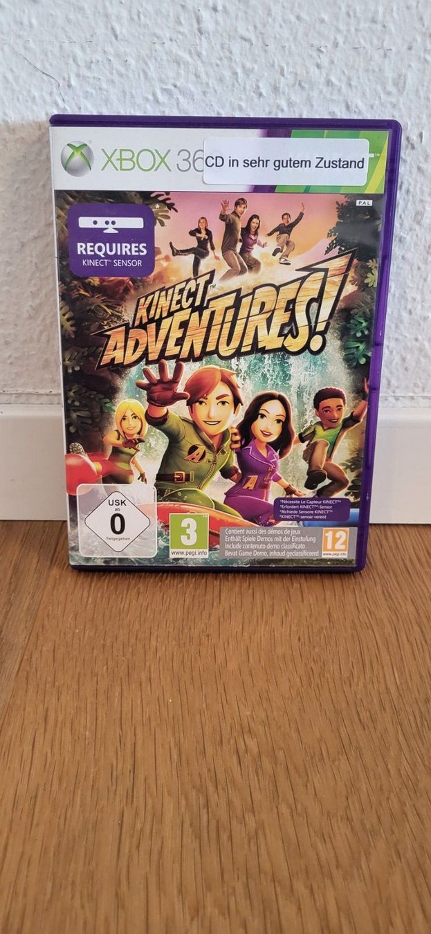 Microsoft Jeux: Xbox 360 - Kinect Adventures – D'occasion à Münsingen par DigitaleSpielecke