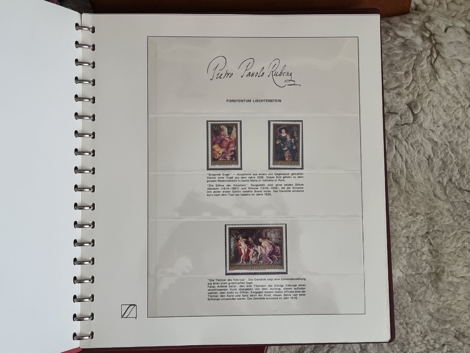 Album: Rubens Briefmarken Sammlung Band 1 & 2,  – Usato da Winikon venduto da raynick 2