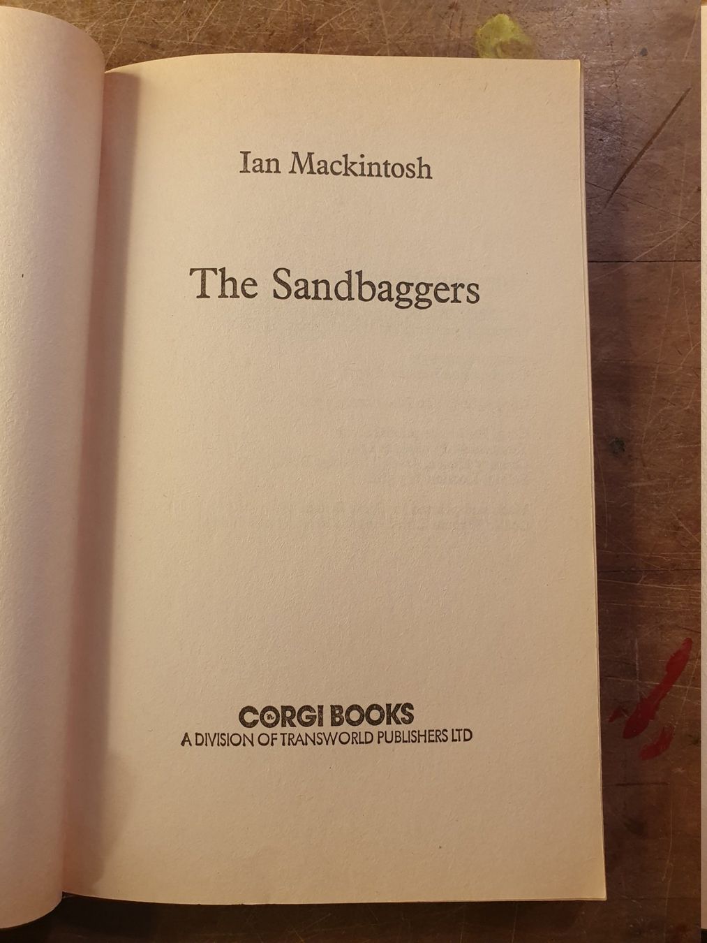 Libri: The Sandbaggers - Ian Mackintosh – Usato da Zürich venduto da loosebone 2