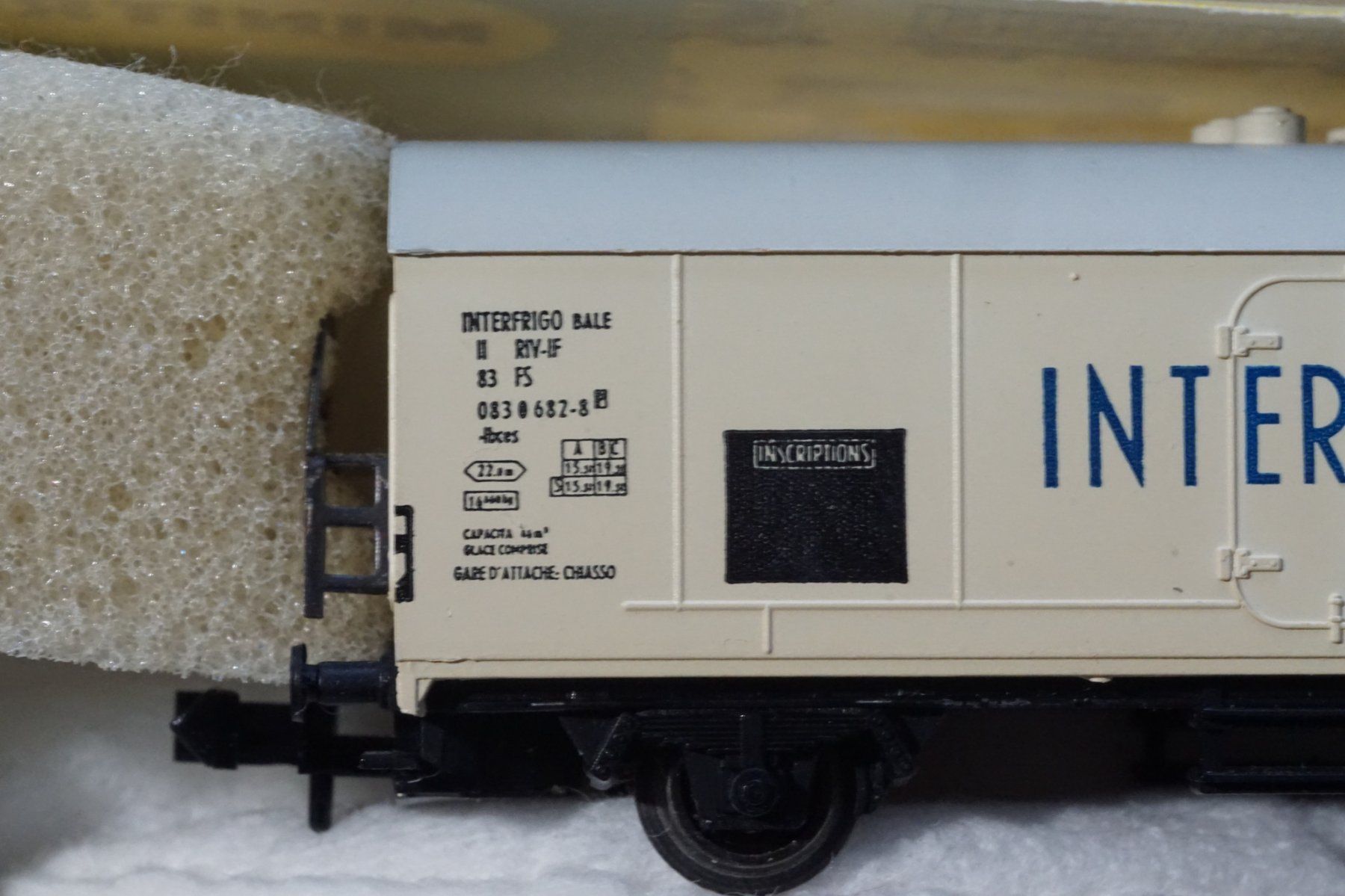 Trix Modellini di ferrovie: Güterwagen Interfrigo Spur N – Usato da Gränichen venduto da iknow 3