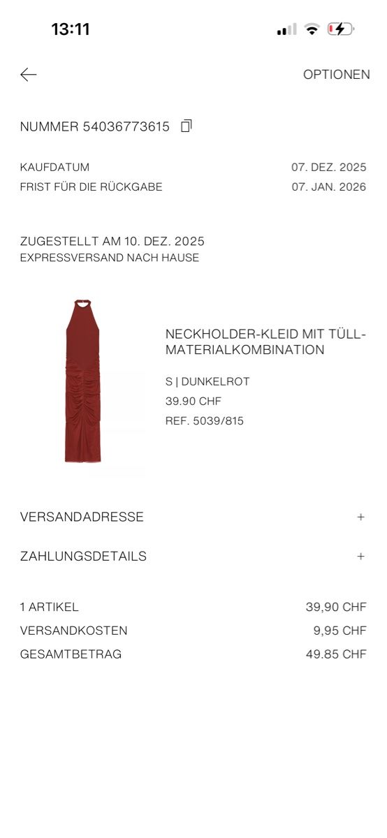 Vestiti: Zara Kleid – Usato da Reinach AG venduto da MineD 1