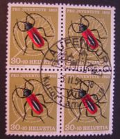J151 VB gest. Laufenburg 3.2.54 ss Zentrumsstempel
