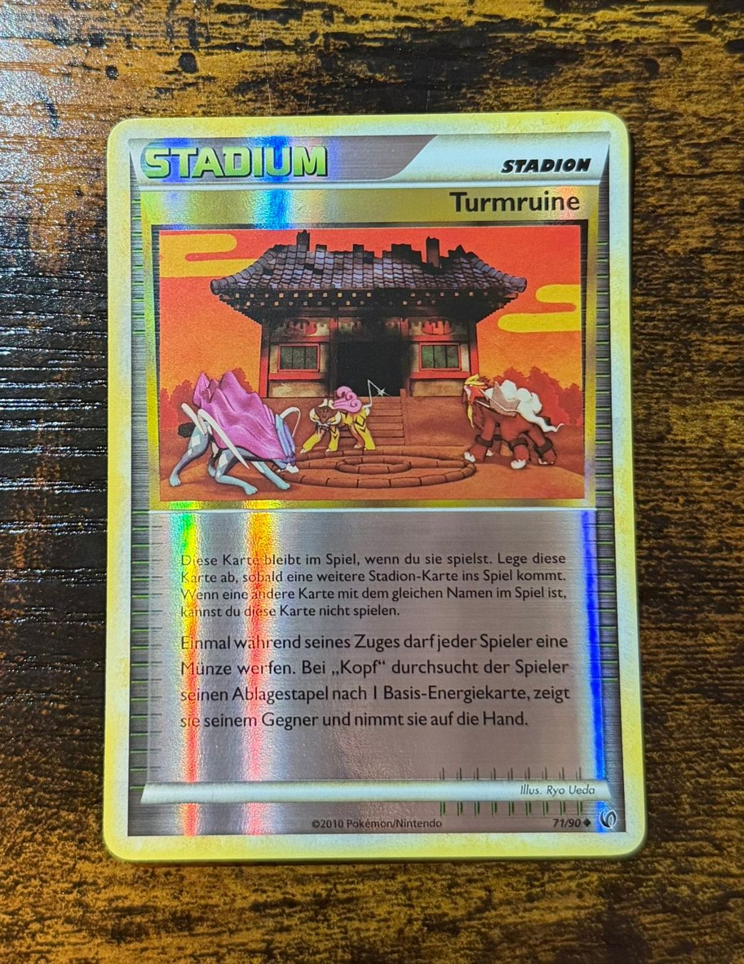 Pokémon Carte collezionabili: Turmruine Reverse Holo 71 – Usato da Zürich venduto da PEACECOCOON
