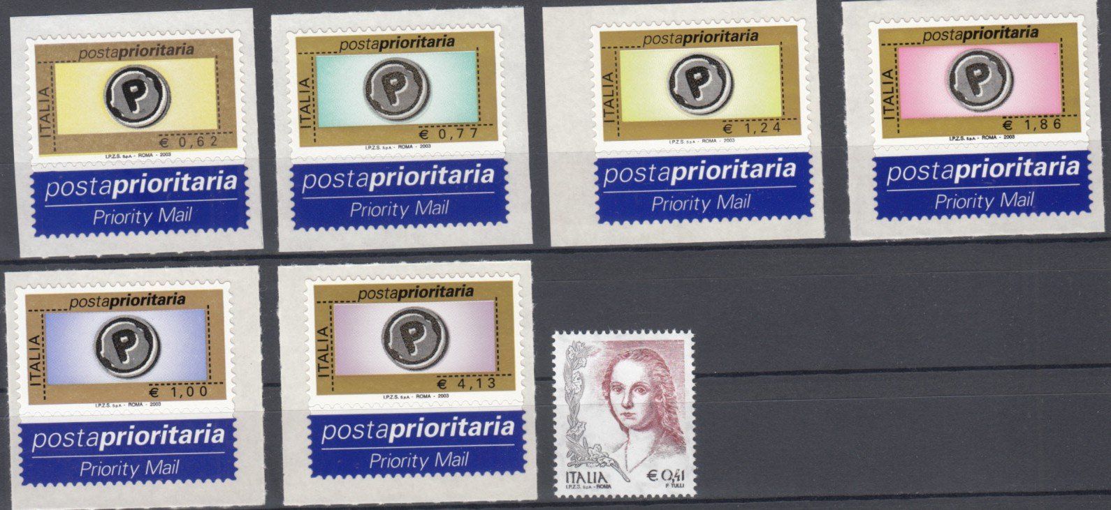 Tous les timbres: Italien 2003 postfrisch – D'occasion à Bürglen TG par StampGraf 6