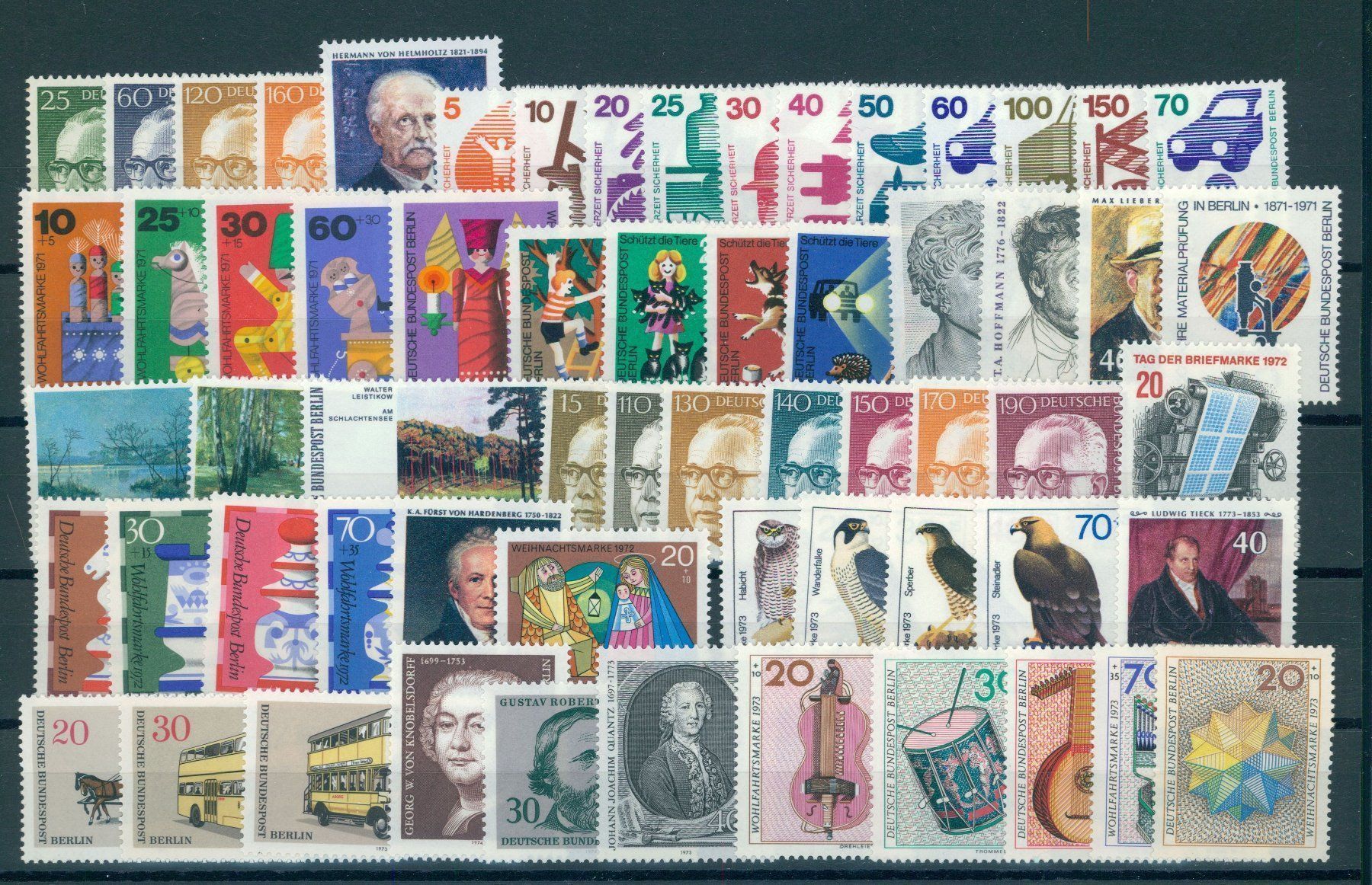 Alle Briefmarken: BERLIN, SUPERSAMMLUNG, 600 VERSCHIEDENE MARKEN POSTFRISCH ** – Neu (gemäss Beschreibung) aus Wetzikon ZH von Philimpex 3