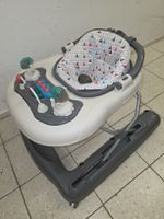 Baby Walker mit Spielkonsole grau weiss gebraucht