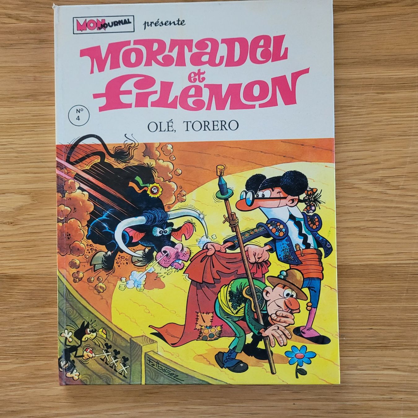 Fumetti: BD EO Cotée Mortadel et Filémon 4. Olé, Torero – Usato da Biel/Bienne venduto da Destockweb