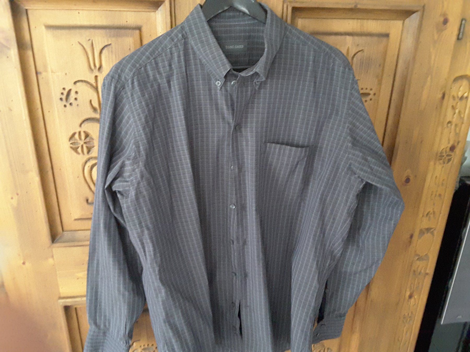 Camicie: Herren Langarmhemd Gr.XL – Usato da Boppelsen venduto da tigimohrli