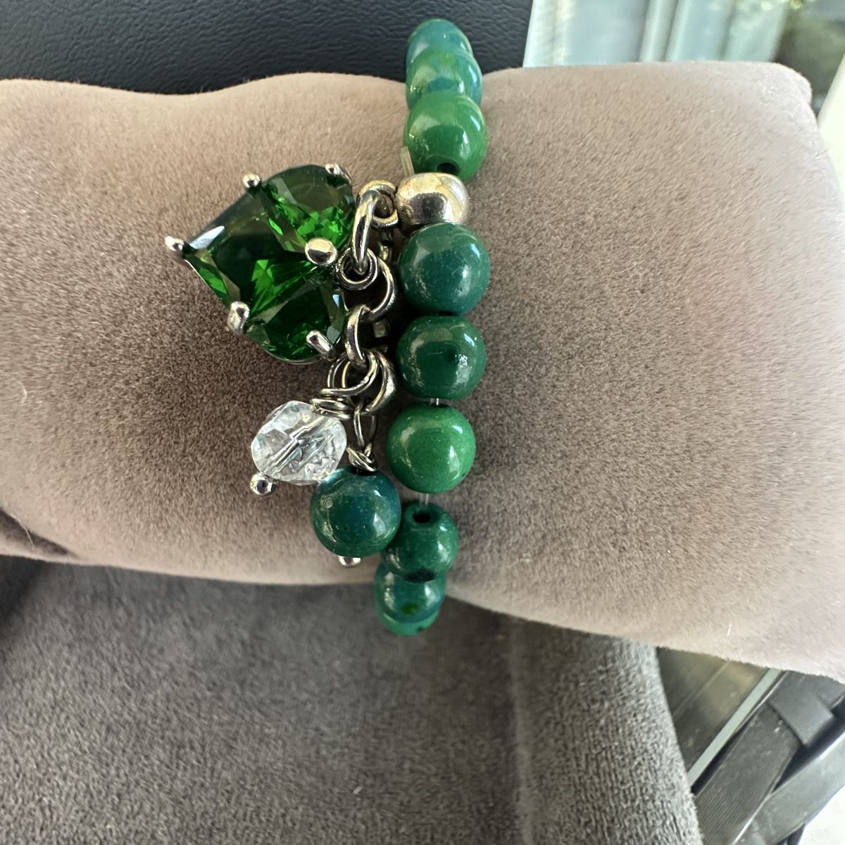 Bracciali & Braccialetti: Chrysokol Stretch Armband mit Anhänger – Nuovo e nell'imballaggio originale da Kriens venduto da Hortensie6 2