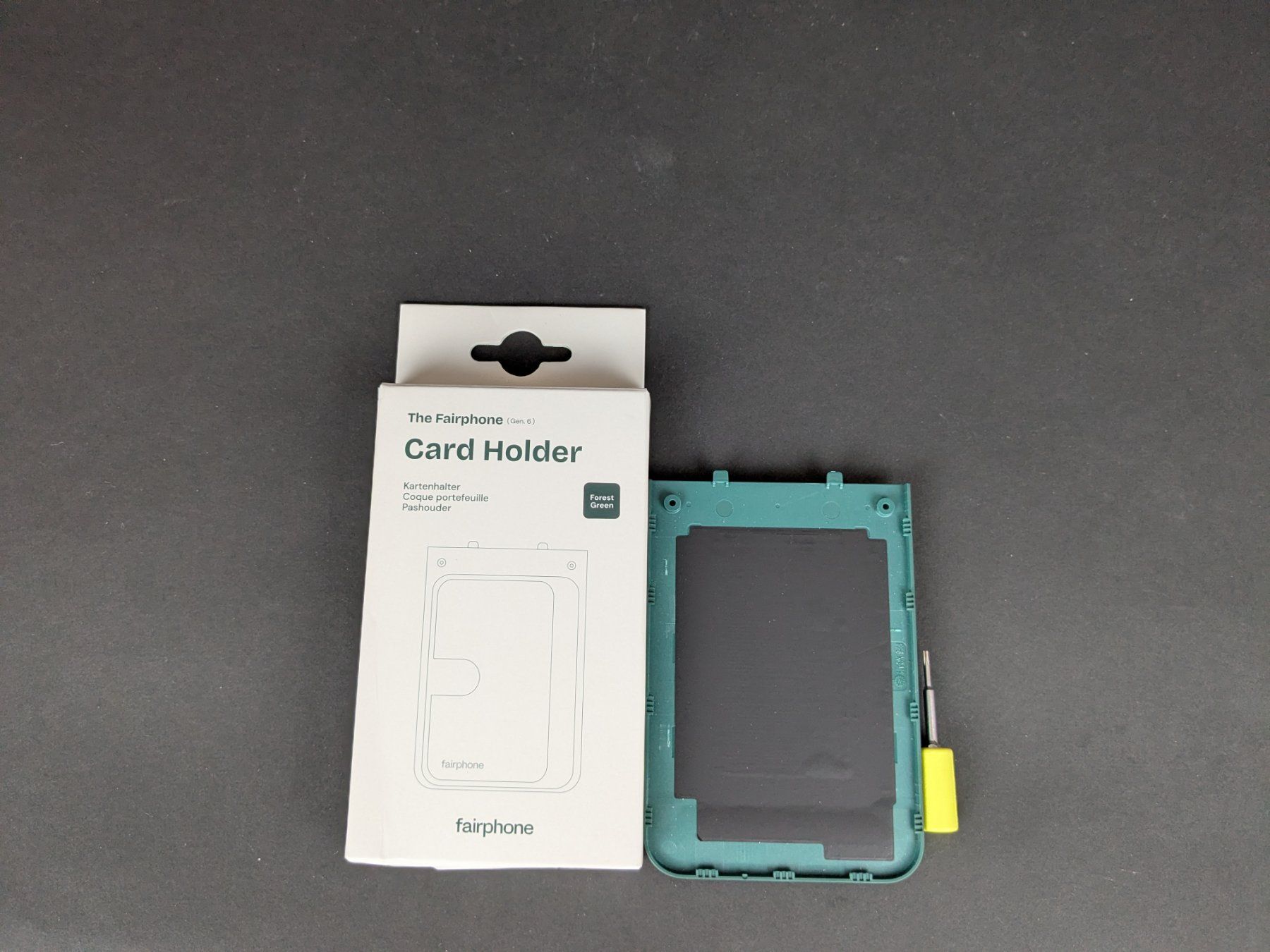 Supporti a parete: THE FAIRPHONE Card Holder Gen 6 – Nuovo (secondo la descrizione) da Thun venduto da Restwert_Thun