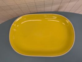 Grosse gelbe Rössler Platte