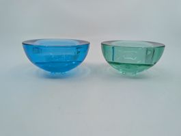 2 Teelichthalter vermutlich Iittala