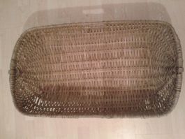 alter Spankorb/Transportkorb 80 cm Frankreich Vintage