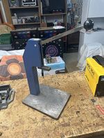 Massive Handpresse / Werkstattpresse