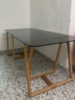 Tisch / Schreibtisch aus Glas und Holz von La Redoute