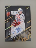 Eishockey Karte Nico Dünner 36/60 mit Unterschrift