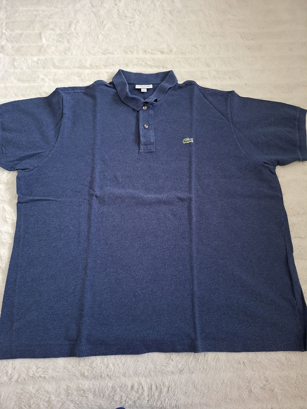 Lacoste Magliette Polo: Polo Lacoste bleu marine classique, taille 4XL,  – Usato da Renens VD venduto da ser_j2fn 1