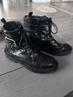 Stiefel schwarz Gr. 40