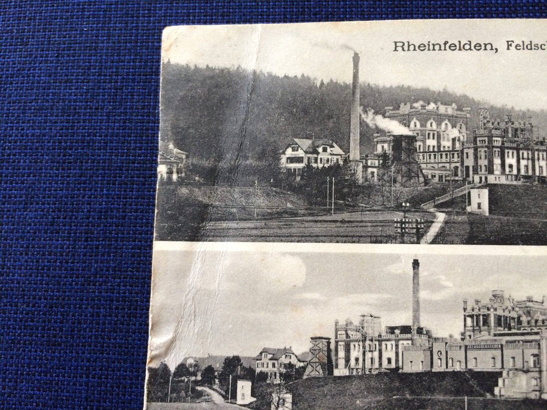 Cartes postales: AK Rheinfelden Feldschlösschen / Aargau Häuser Bier – Défectueux à Küssnacht am Rigi par cartolina-1 1