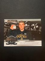 Leo Carlsson 2024-25 Milestone Pucks Aneheim Ducks