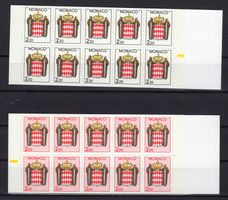 R5195  /  MONACO carnet 1987-1988 neufs XX non plié