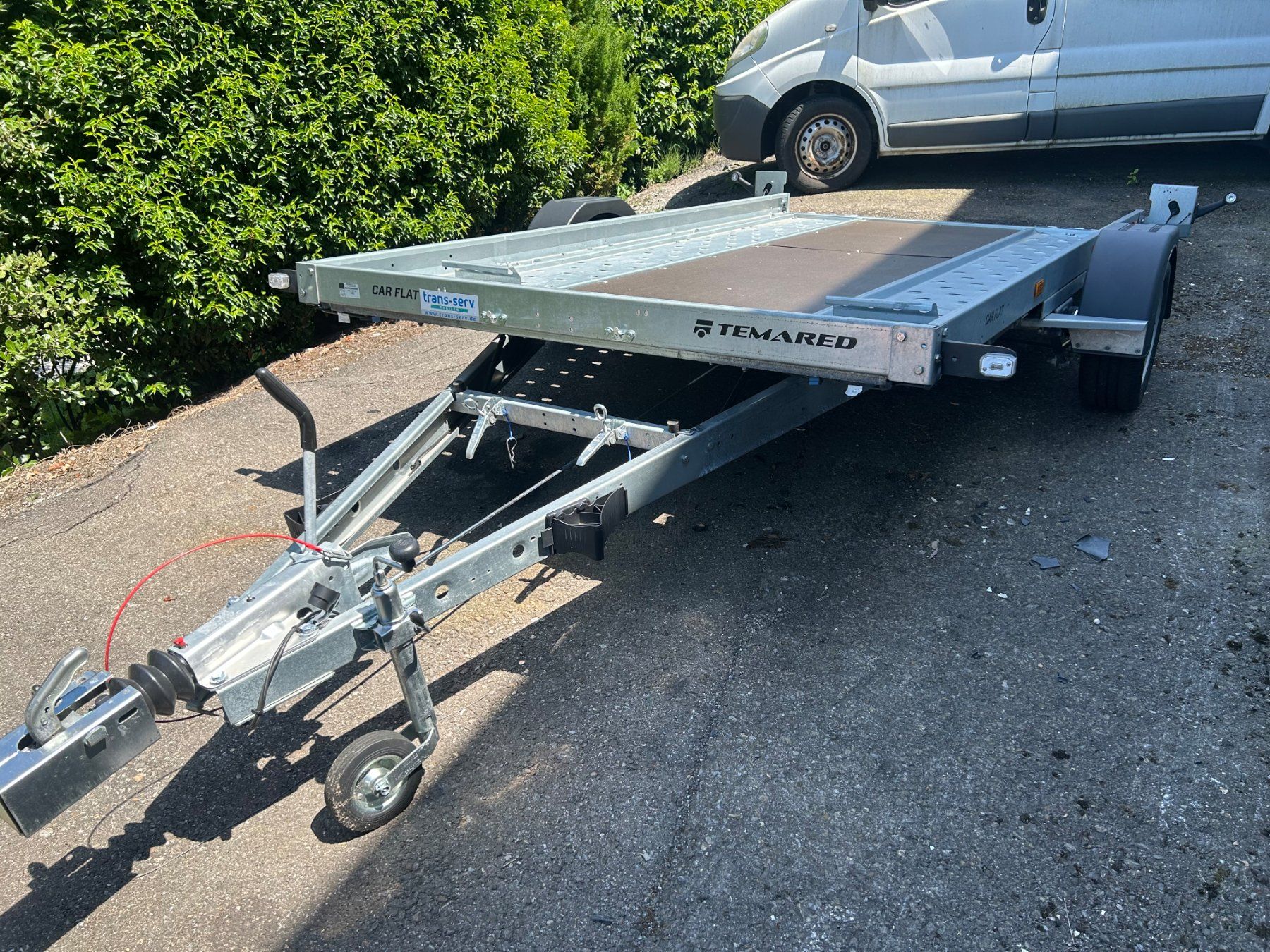 Anhänger: Fahrzeugtransporter / Anhänger Temared – Neu (gemäss Beschreibung) aus Altendorf von Yellow3 1