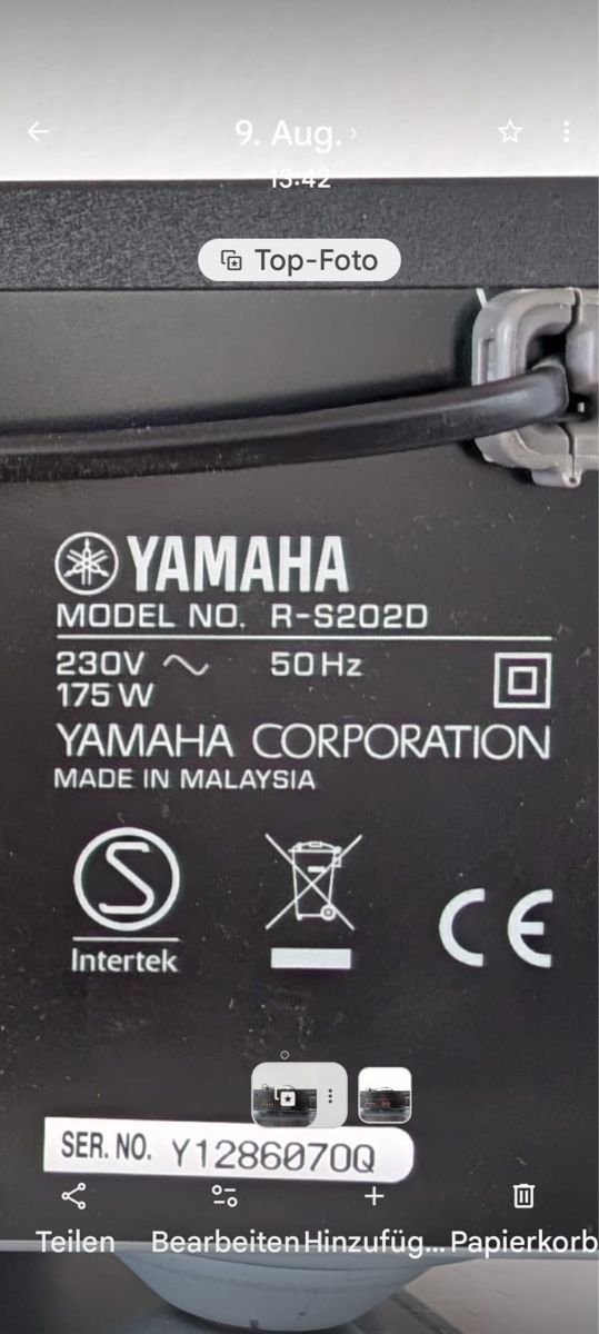 Yamaha Amplificatori: Verstärker Yamaha Receiver – Usato da Wallenwil venduto da Grun02 1