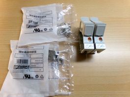 2St. RJ45 Modul für DIN-Profil mit Anschlussmodul