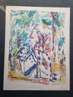 YVONNE MORDIN LITHOGRAPHIE SIGNIERT