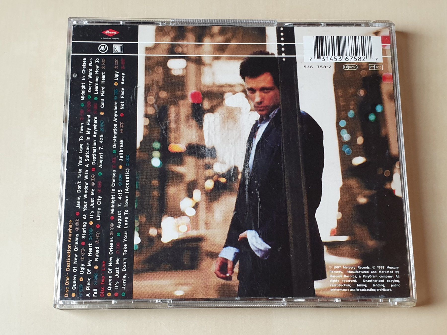 CD: Jon Bon Jovi Destination Anywhere 2 CDs – Usato da Stansstad venduto da collectorsshop 1
