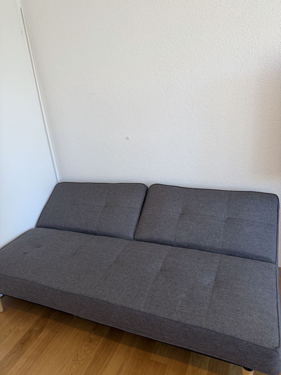 Divani: Schlafsofa grau klappbar Bettsofa – Usato da Zürich venduto da N_K_52 1