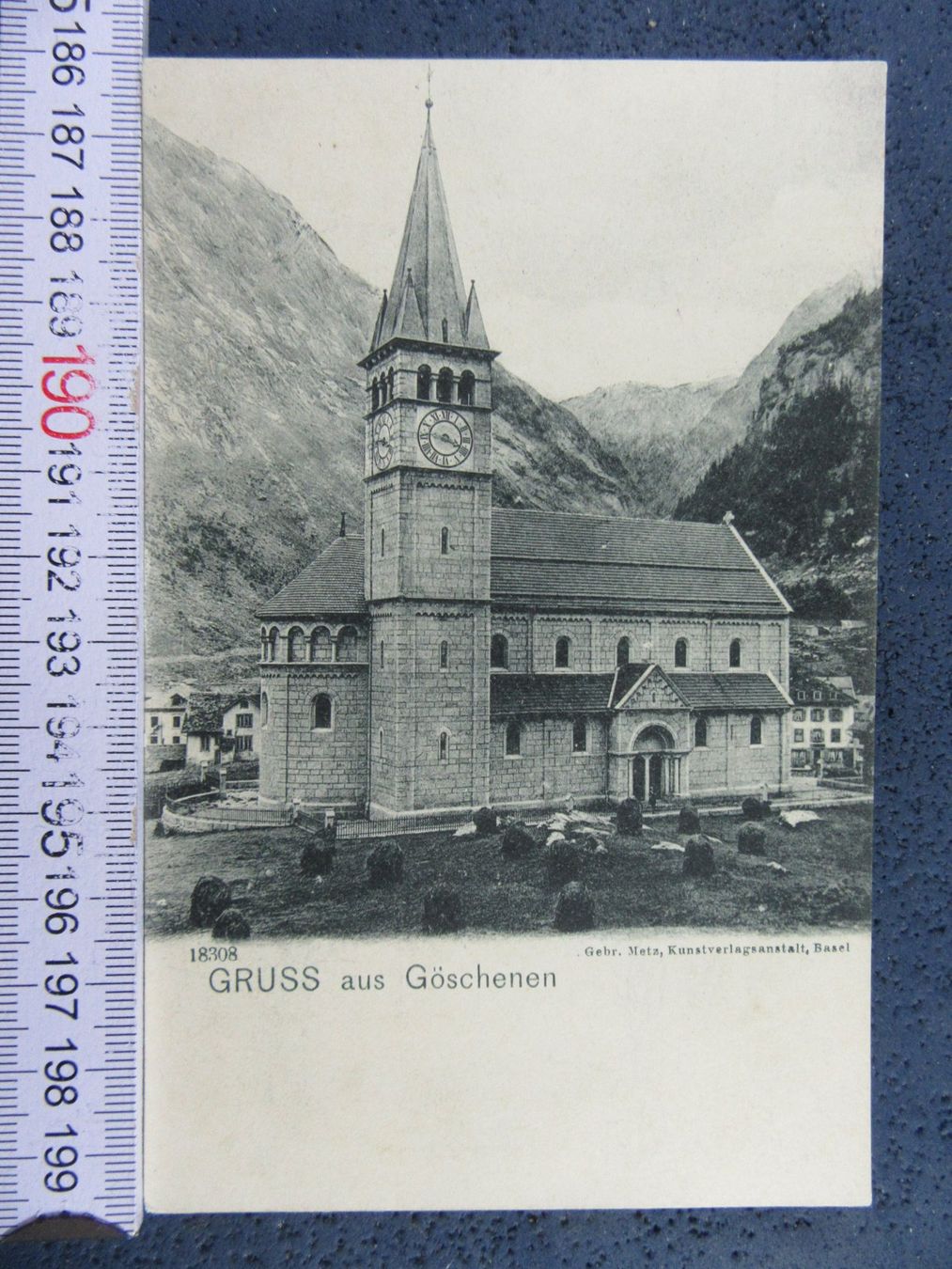 Ansichtskarten: GRUSS AUS GÖSCHENEN URI AK – Gebraucht aus Ettingen von Hausi4711