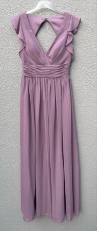 Abendkleid rosa/mauve Grösse 36