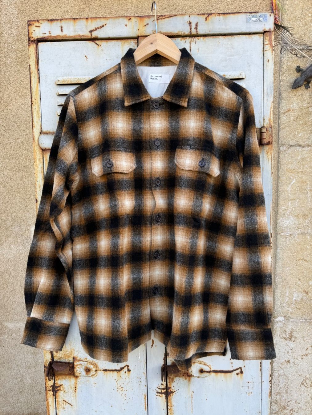 Camicie: Chemise UNIVERSAL WORKS  S laine – Nuovo e nell'imballaggio originale da Arnex-sur-Orbe venduto da cameleonfringant