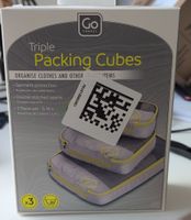 Go Travel Triple Packing Cubes 3er Set, Packtasche