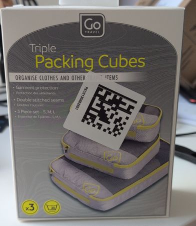 Go Travel Triple Packing Cubes 3er Set, Packtasche