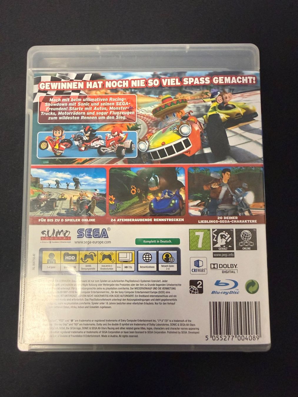 Giochi: Sonic Sega All-Stars Racing - PS3 – Usato da Pont-de-la-Morge venduto da Darfal 2