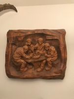 Sehr grosse Wandbild Schnitzerei, geschnitzt, Holz, Deko