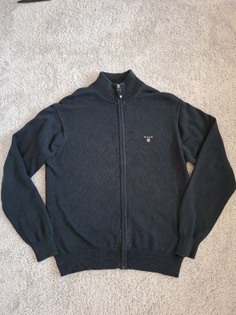 Gilet Gant bleu marine en coton taille M bon état